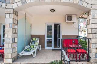 Апартаменты Apartments Vuković Котор Номер-студио с террасой и видом на море-50